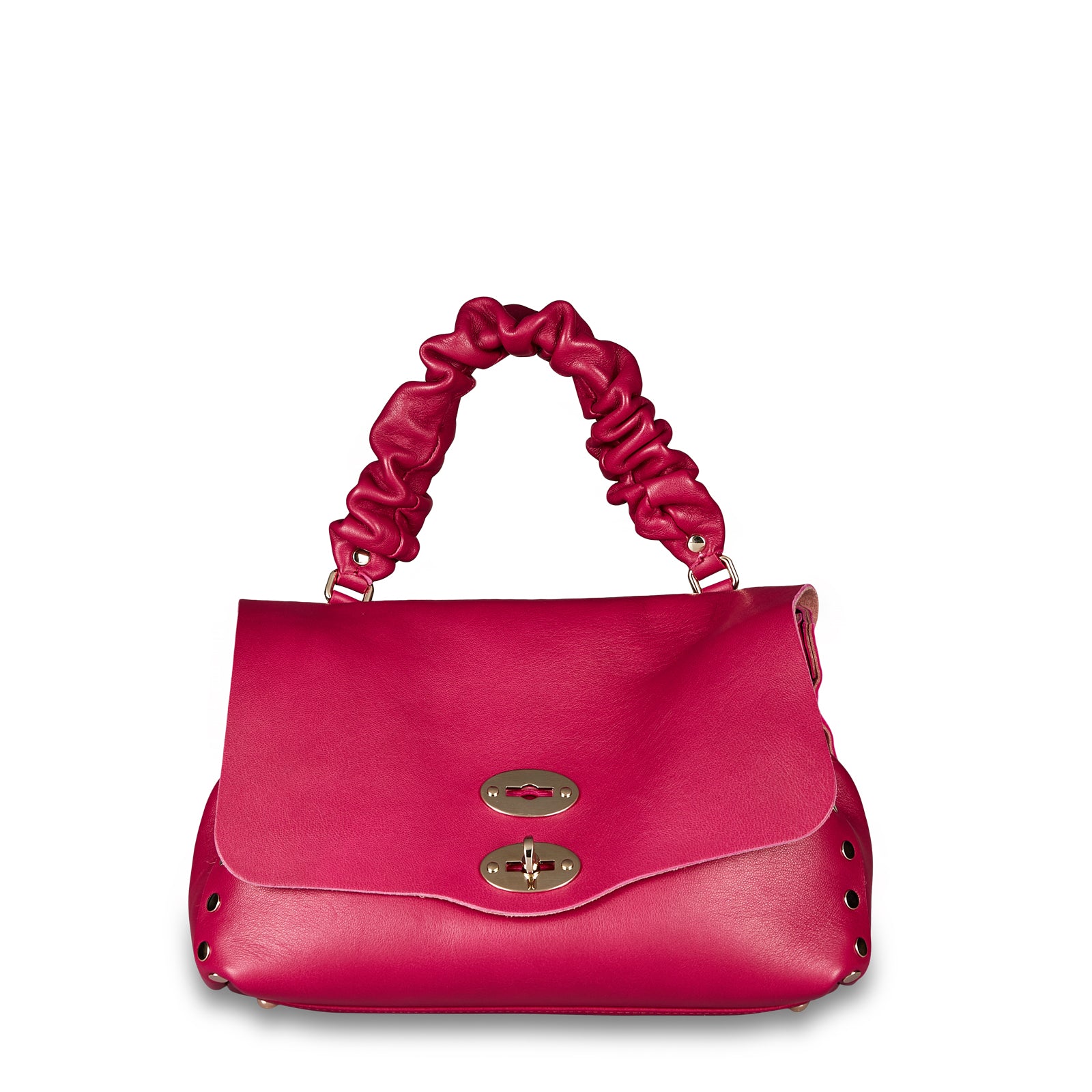 Zanellato BORSA POSTINA® SMALL IN PELLE LISCIA ROSE ORCHIDEA | Zanellato