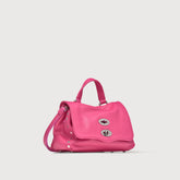 BORSA POSTINA® BABY IN PELLE MARTELLATA PINK ORCHIDEA - Borse Autunno-Inverno | Zanellato