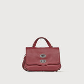 BORSA POSTINA® BABY IN PELLE MARTELLATA RED OPERA - Borse Autunno-Inverno | Zanellato