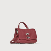 BORSA POSTINA® BABY IN PELLE MARTELLATA RED OPERA - Borse Autunno-Inverno | Zanellato