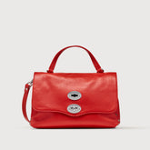 BORSA POSTINA® SMALL IN PELLE MARTELLATA RED VENEZIANO - Spring-Summer Bags | Zanellato