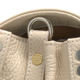 BORSA POSTINA® SMALL IN PELLE MARTELLATA WHITE BIANCONE - White biancone | Zanellato