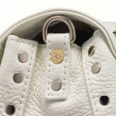 BORSA POSTINA® BABY IN PELLE MARTELLATA BIANCO LATTE - Bianco latte | Zanellato