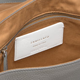 BORSA POSTINA® SMALL IN PELLE MARTELLATA GREY MONTEBIANCO - Grey montebianco | Zanellato