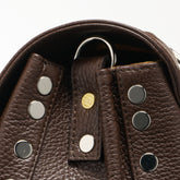 BORSA POSTINA® MEDIUM IN PELLE MARTELLATA BROWN MODICA - brown modica | Zanellato