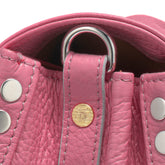 BORSA POSTINA® SMALL IN PELLE MARTELLATA PINK ORCHIDEA - Pink orchidea | Zanellato