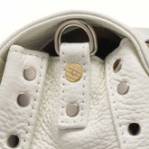 BORSA POSTINA® BABY IN PELLE MARTELLATA BIANCO LATTE - Bianco latte | Zanellato