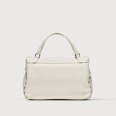 BORSA POSTINA® SMALL IN PELLE MARTELLATA BIANCO LATTE - BIANCO LATTE | Zanellato