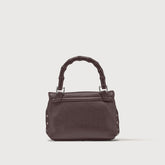 BORSA POSTINA® BABY IN PELLE MARTELLATA BROWN MOCACCINO - Brown mocaccino | Zanellato