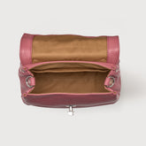 BORSA POSTINA® BABY IN PELLE MARTELLATA PINK ROSATO - Pink rosato | Zanellato