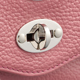 BORSA POSTINA® BABY IN PELLE MARTELLATA PINK ROSATO - Pink rosato | Zanellato