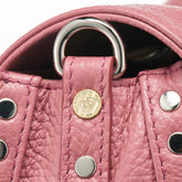 BORSA POSTINA® BABY IN PELLE MARTELLATA PINK ROSATO - Pink rosato | Zanellato