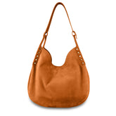 BORSA IMA MEDIUM IN PELLE NABUK BRANDY BOUTON - brandy bouton | Zanellato