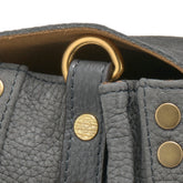 BORSA POSTINA® SMALL IN PELLE MARTELLATA GREY FIAMMINGO - Grey fiammingo | Zanellato