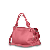 <p>SMALL POSTINA® BAG IN SMOOTH LEATHER ROSE GUARANA'</p> | Zanellato