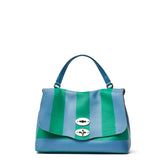 BORSA POSTINA® SMALL IN PELLE MARTELLATA GREEN SMERALDO - Black Friday Zanellato | Zanellato