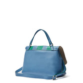 <p>SMALL POSTINA® BAG IN EMERALD GREEN GRAINED LEATHER</p> | Zanellato