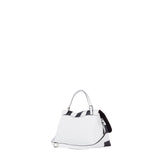 BORSA POSTINA® SMALL IN PELLE MARTELLATA WHITE FORTE DEI MARMI - white forte dei marmi | Zanellato