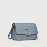 BORSA POSTINA® SMALL IN PELLE LISCIA BLUE GRAN LAGUNA - Borse in Pelle Liscia | Zanellato