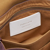 SMALL POSTINA® MESSENGER BAG IN PLAIN LEATHER BROWN SANZENO - Brown san zeno | Zanellato