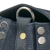 BORSA POSTINA® MEDIUM IN PELLE NABUK BLUE NOTTE - Blue notte | Zanellato