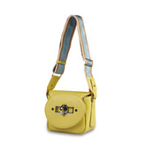 BORSA TINA SMALL IN PELLE MARTELLATA GIALLO TUSCAN - Black Friday Zanellato | Zanellato