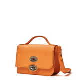 BORSA ELLA UNIQUE IN PELLE LISCIA ORANGE NOTO - Black Friday Zanellato | Zanellato