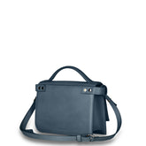 BORSA ELLA UNICA IN PELLE LISCIA BLUE ATMOSFERA - blue atmosfera | Zanellato