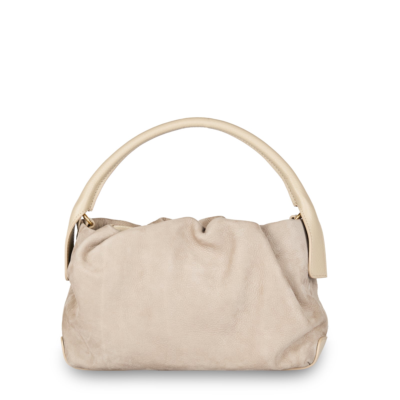 Zanellato BORSA TULIPA UNICA IN PELLE NABUK GREY VISONE | Zanellato