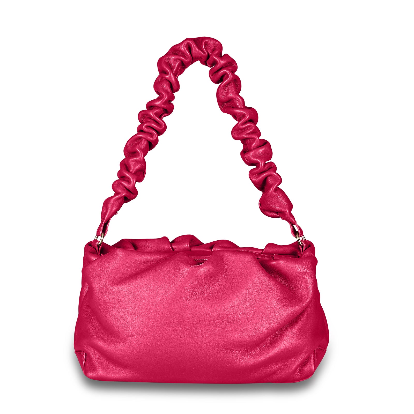 Zanellato BORSA TULIPA UNICA IN PELLE LISCIA ROSE ORCHIDEA | Zanellato