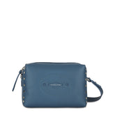 BORSA ODA BABY IN PELLE LISCIA BLUE ATMOSFERA - Saldi | Zanellato