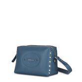 BORSA ODA BABY IN PELLE LISCIA BLUE ATMOSFERA - Saldi | Zanellato