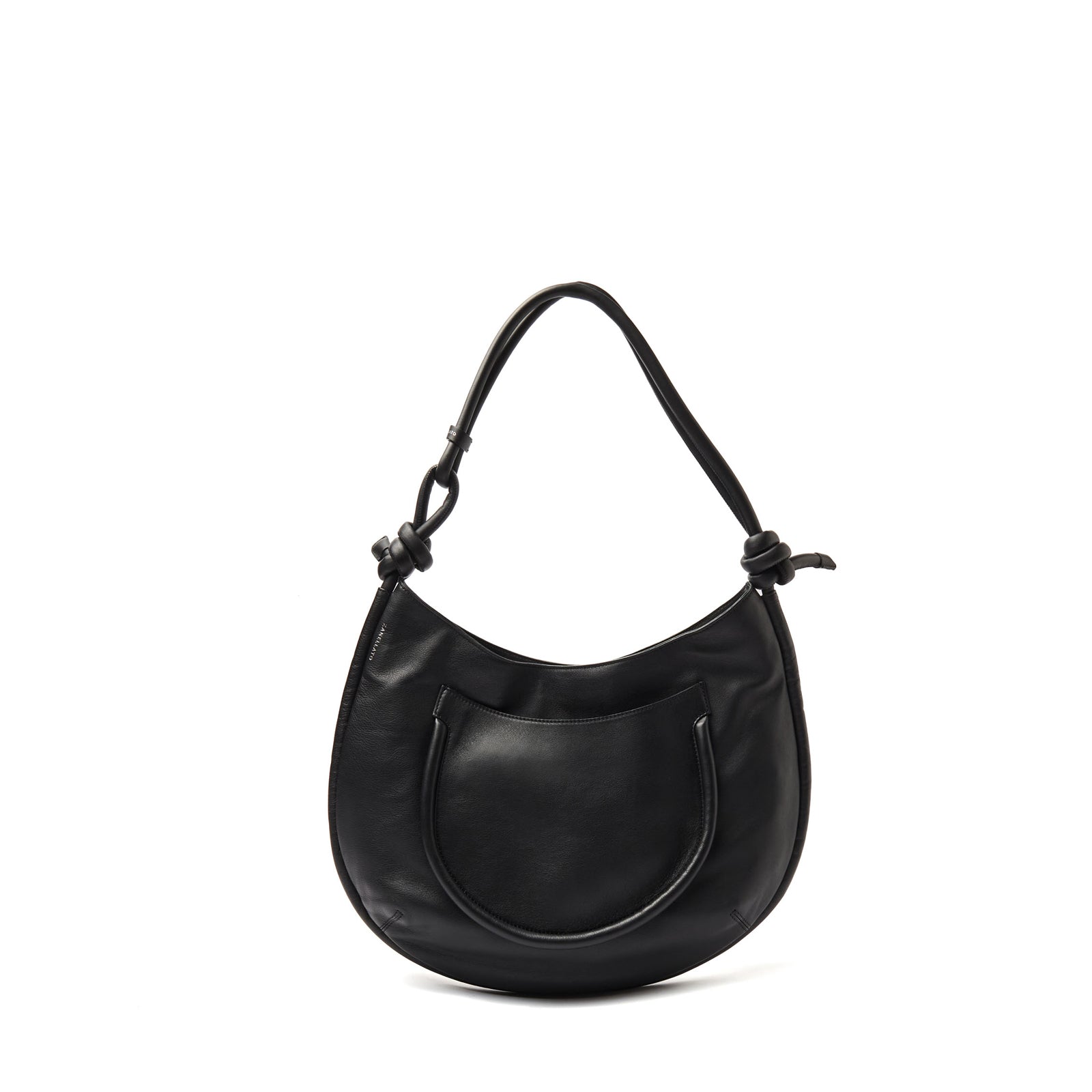 Zanellato BORSA DEMì SMALL IN PELLE LISCIA BLACK NERO | Zanellato