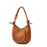 GENCO LARGE DEMì BAG IN SMOOTH BEIGE LEATHER - Sales | Zanellato