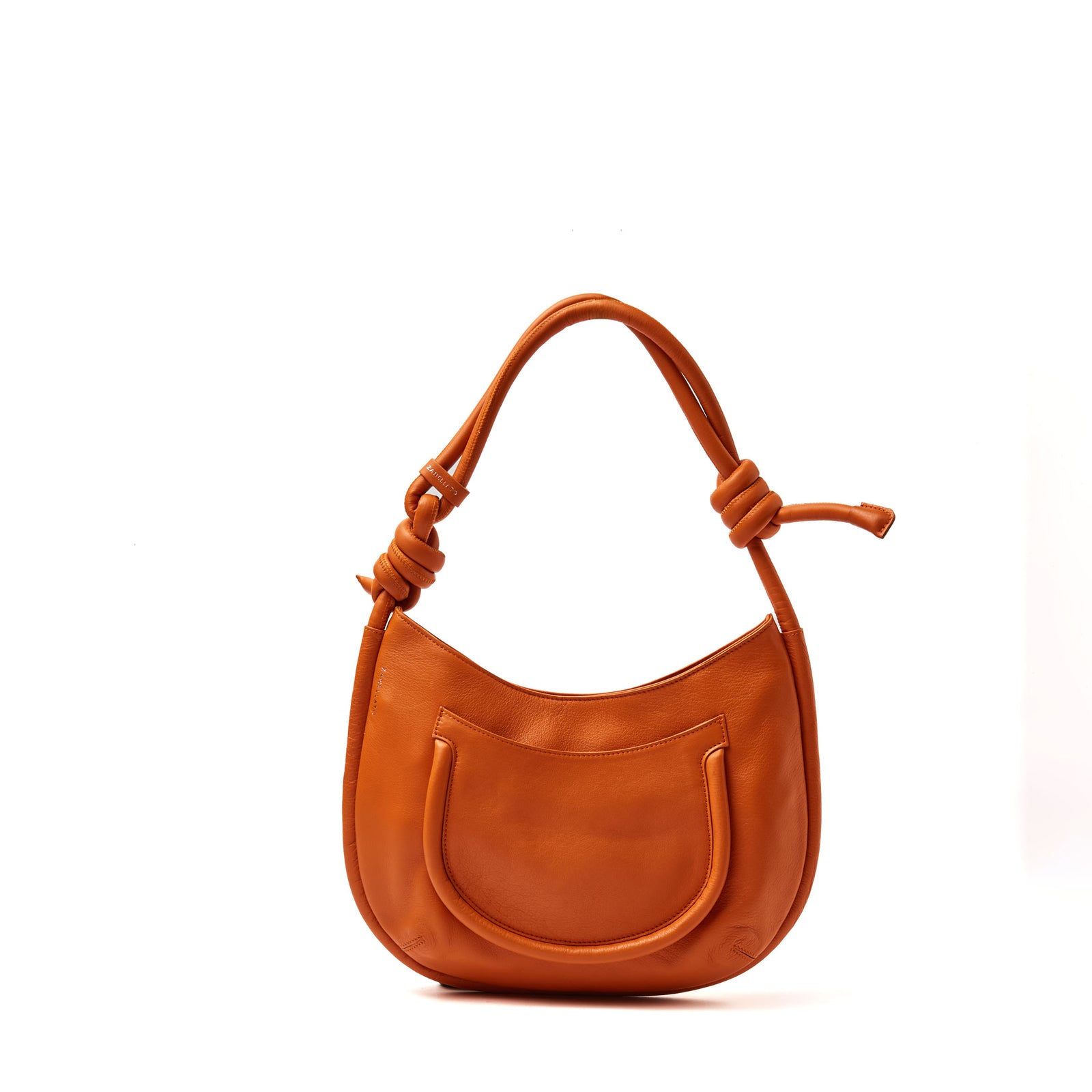 Zanellato BORSA DEMì SMALL IN PELLE LISCIA ORANGE NOTO | Zanellato