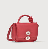 BORSA ELLA SOFT SMALL IN PELLE LISCIA RED VALTELLINA - Borse a Mano | Zanellato