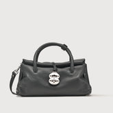 BORSA DOTTA SMALL IN PELLE MARTELLATA BLACK NERO | Zanellato