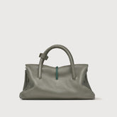 BORSA DOTTA® SMALL IN PELLE MARTELLATA GREEN LICHENE - Green lichene | Zanellato