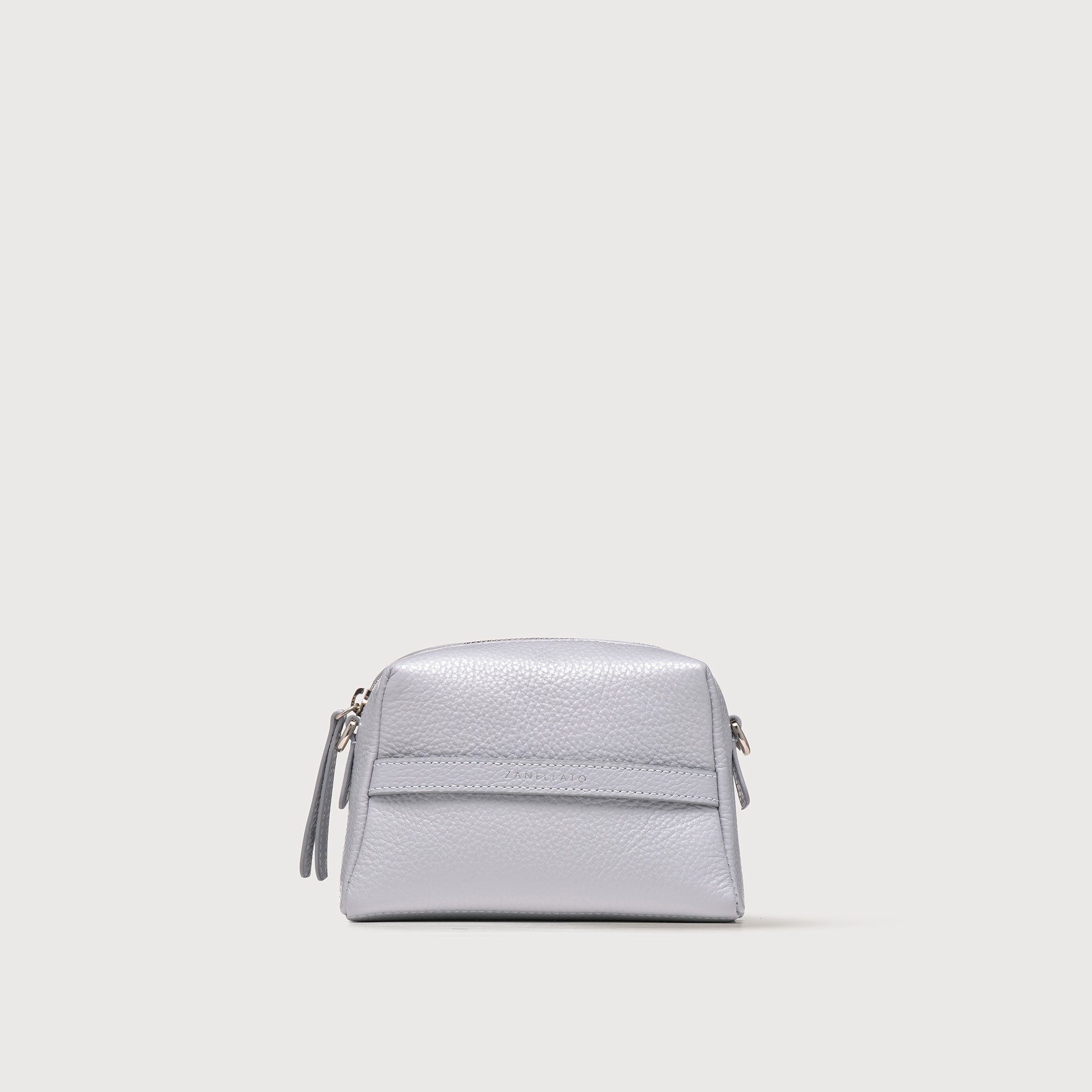 Zanellato BORSA MATRIOSKA UNICA IN PELLE MARTELLATA GREY CLOUD MULTI | Zanellato