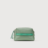 BORSA MATRIOSKA IN PELLE MARTELLATA GREEN RAME - Borse Primavera-Estate | Zanellato