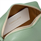 BORSA MATRIOSKA IN PELLE MARTELLATA GREEN RAME - green rame multi | Zanellato