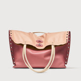 BORSA A' SPASSO® MEDIUM IN PELLE LISCIA PINK TOVEL - Borse in Pelle Liscia | Zanellato