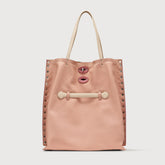 BORSA A' SPASSO® MEDIUM IN PELLE LISCIA PINK TOVEL - Borse in Pelle Liscia | Zanellato